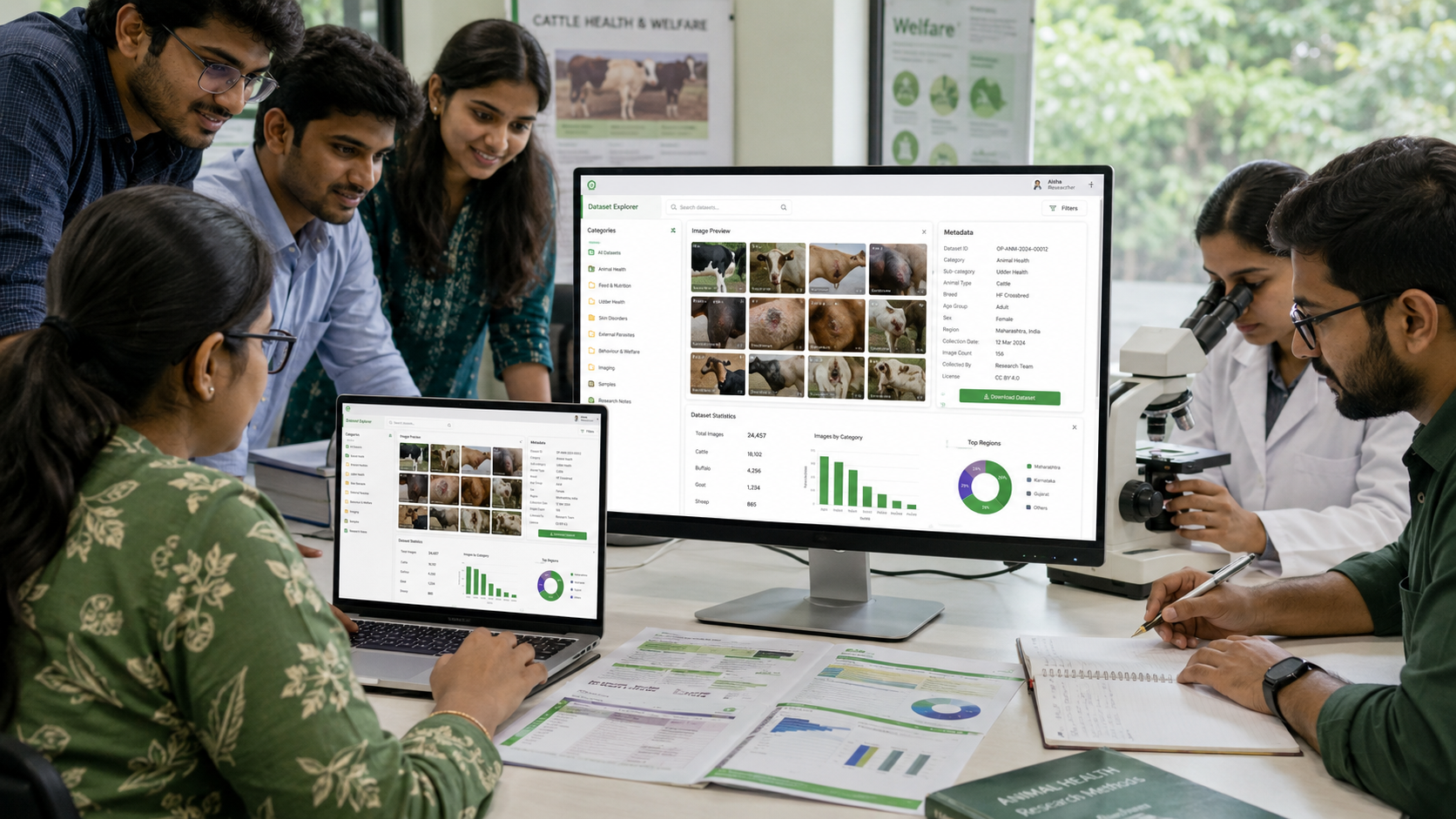 Animal-health research and learning